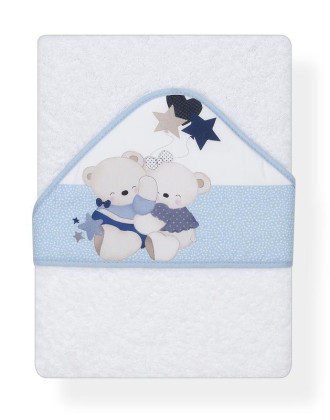 Detská osuška froté 100 x 100 cm Interbaby v darčekovom balení