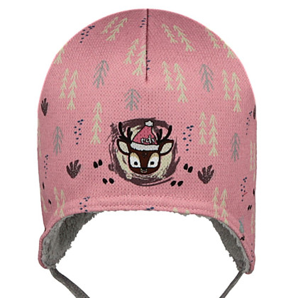 Viazacia čiapka podšívka wellsoft Sobík ružová RDX