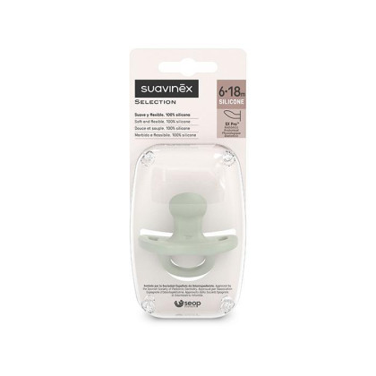 Cumlík anatomický silikón 6-18 m SX PRO Colour Essence Suavinex