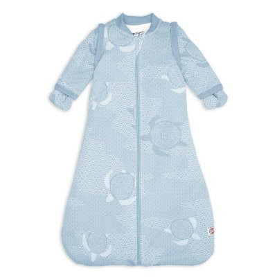 Spací vak s rukávmi Lodger Matcha Blue Fogg