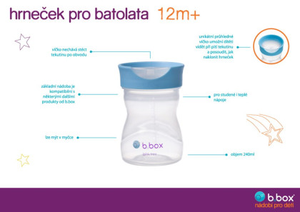 Univerzálna sada na pitie 3v1 240 ml B.box