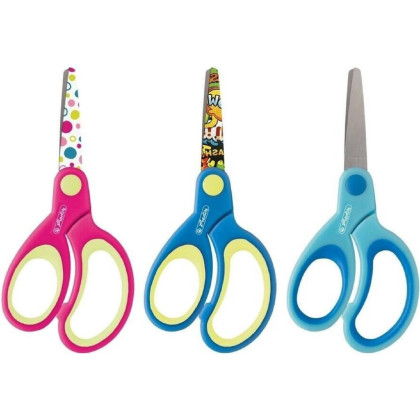 Detské nožnice pre ľavákov s guľatou špičkou Herlitz
