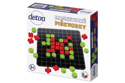 Spoločenská hra Magnetické piškvorky 20x20x4 cm
