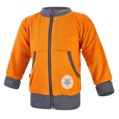 Mikina šmyk rozopínacia Outlast® medová