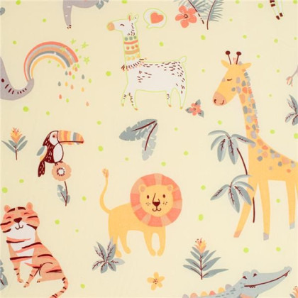 Detský penový matrac New Baby Basic 120 x 60 x 5 cm Zoo