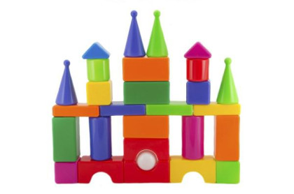 Stavebnica kocky veľké 30 ks