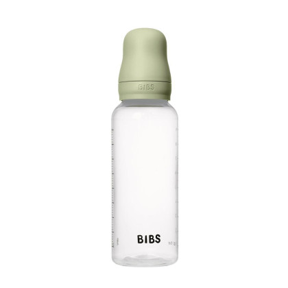 Antikoliková fľaša s kaučukovým cumlíkom 270 ml Bibs
