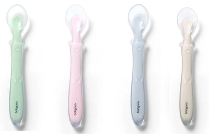 Silikónová lyžička 6 m+ Babyono