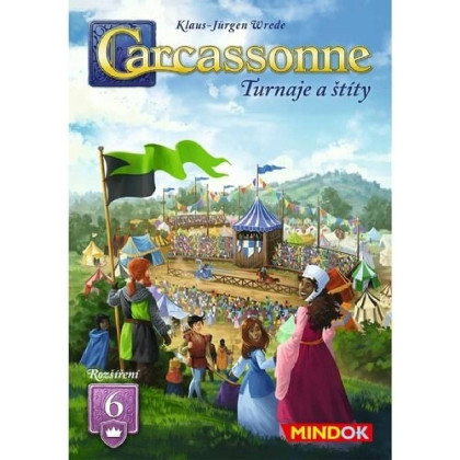 Carcassonne 6. rozšírenie: Turnaje a štíty (2025)