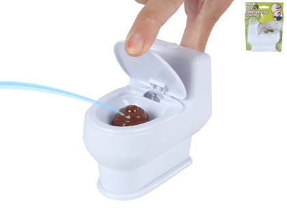 POO toaleta striekajúca vodu