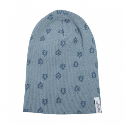 Čiapočka Beanie Print Rib LODGER - Ocean