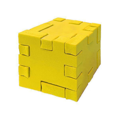 Hlavolam penová kocka (80 x 80 x 15 mm)