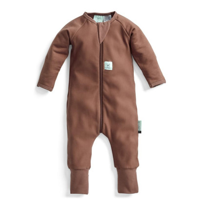 Overal na spanie organická bavlna Layers Cocoa Ergopouch Veľ. 3-6 m