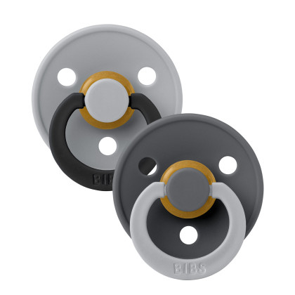 Colour Fusion cumlíky z prírodného kaučuku 2 ks 0 - 6 m Bibs