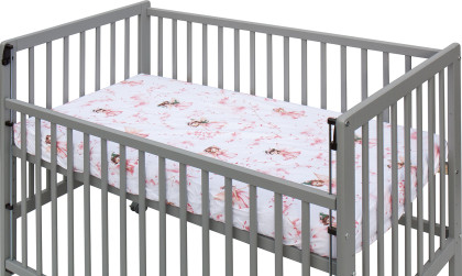 Prestieradlo do postieľky Víla 120 x 60 cm ružové Scarlett