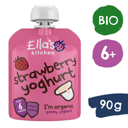 BIO Jahody s jogurtom 90 g Ella's Kitchen