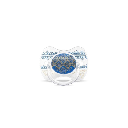 Silikónový cumlík fyziologický Suavinex Premium Couture 18m+