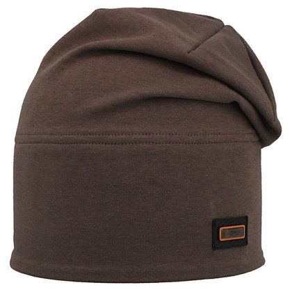 Bavlnená dlhá čiapka s fleecovou podšívkou RDX