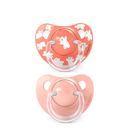 Cumlík anatomický silikón Wild & Free 18 m+ 2 ks Suavinex