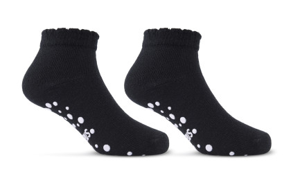 Dojčenské ponožky s protišmykom dievčenské veľ. 15–17 cm