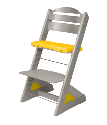 Detská rastúca stolička Jitro Plus Šedá