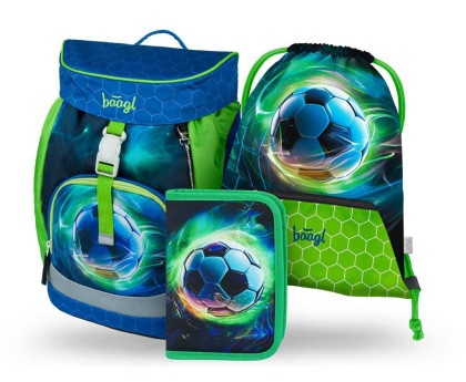 Set 3 Airy Futbal Lopta: batoh, peračník, sáčok Baagl