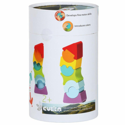 Balančná veža 8 dielov Cubika