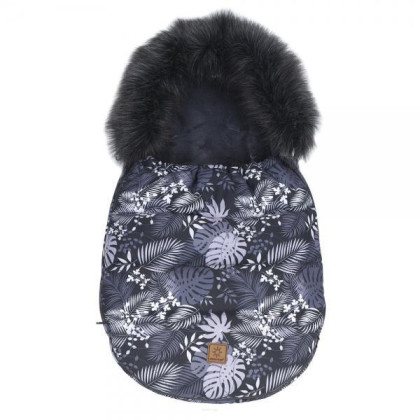 Zimný fusak Combo 3 v 1 s kožušinkou Palmy 114 x 52 cm Mamo Tato