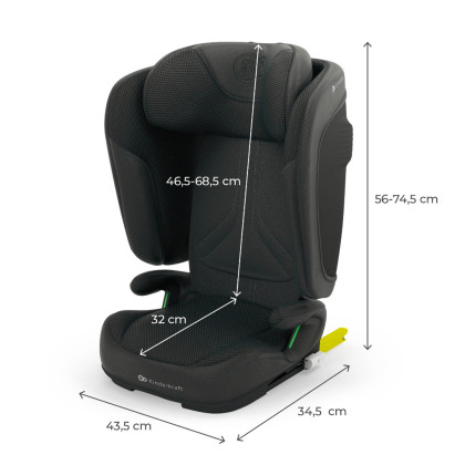 Autosedačka skladacia Unity 2 I-Size (100-150 cm) Kinderkraft
