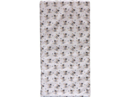 Matrac do postieľky Scarlett Teda 120 x 60 x 5,2 cm - šedá