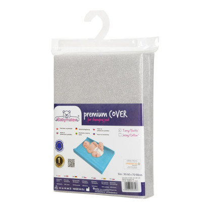 Poťah na prebaľovaciu podložku froté premium 50/60 x 70/80 cm Babymatex