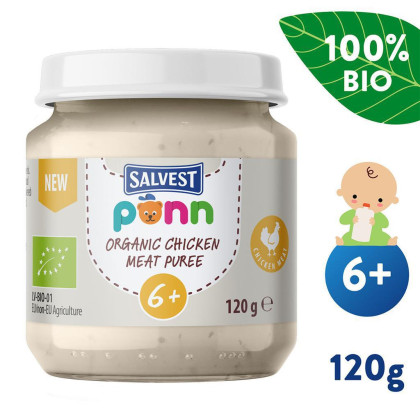 Salvest Ponn BIO Kuracie pyré (120 g)