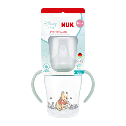 Fľaštička na učenie Perfect Match Disney Medvedík Pú 150 ml Nuk
