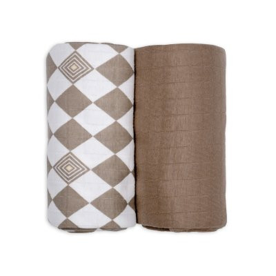 Swaddler Solid Matcha 2 balenia 110 x 110 cm Lodger