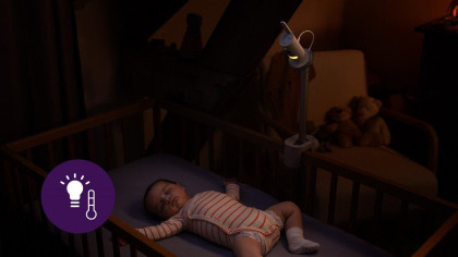 Múdra opatrovateľka Premium s prekladom plaču, sledovaním spánku a dýchania Philips Avent