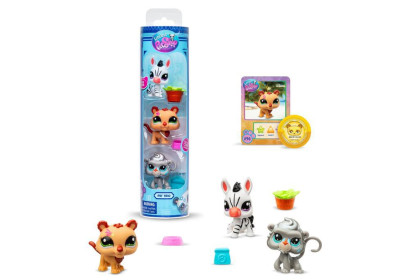 Littlest Pet Shop 3 figúrky - 3 druhy