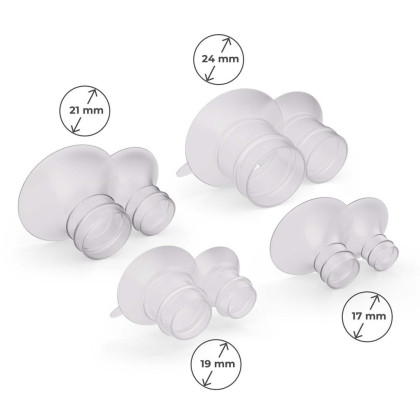 Odsávačka materského mlieka Double Hands-free Gentle Flow Kinderkraft