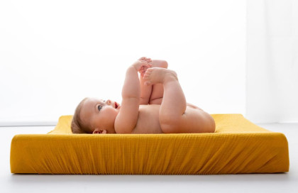 Poťah na prebaľovaciu podložku mušelín 50 x 70/80 cm BabyMatex