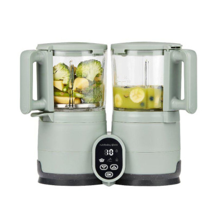 Multifunkčný prístroj Nutribaby Glass Celadon Green Babymoov