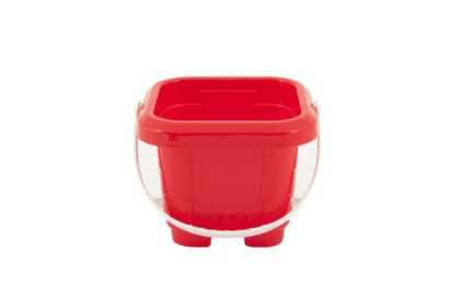 Vedierko na piesok plast 12x9cm 5 farieb 12m+