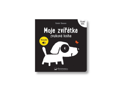 Moje zvieratká - Zvuková kniha Xavier Deneux