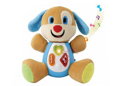 Pes interaktívny pre najmenších s efektmi 22 cm