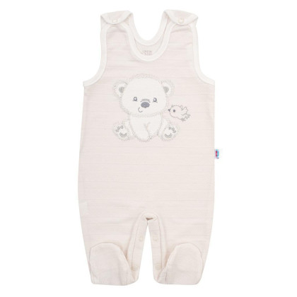 Dojčenská súpravička do pôrodnice New Baby Sweet Bear béžová