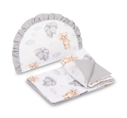 2D sada do kočíka, postieľky, kolísky mušelín/bavlna Sensillo