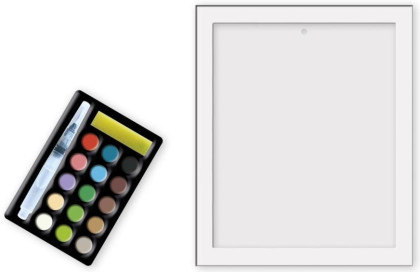 Súprava maxi Maľovanie podľa čísel Kone Janod Atelier