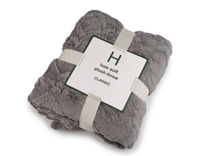 Deka plyšová, vrkôčiková 150x200 cm