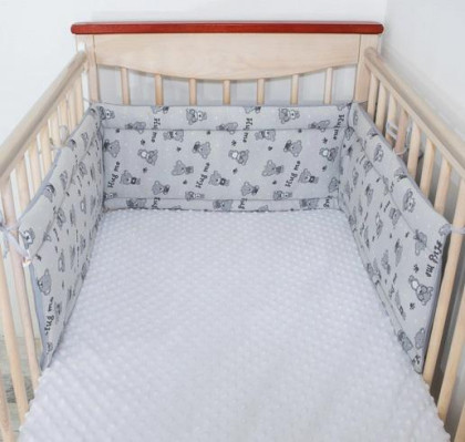 Mantinel do postieľky Teddy bears 28 x 180 cm Esito