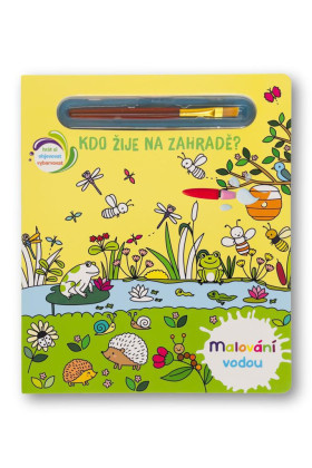 Maľovanie vodou - Kto žije na záhrade?