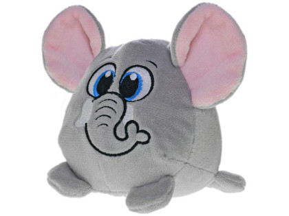 Slon plyšový okrúhly 30 cm