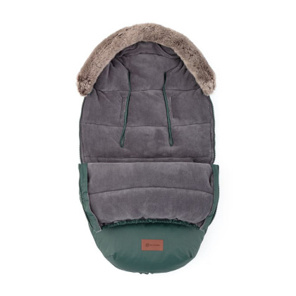 Set zimný fusak Comfy 4 v 1 + rukavice na kočík Furry Petite & Mars